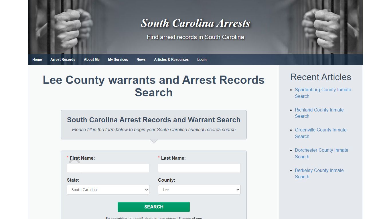 Lee County warrants and Arrest Records Search